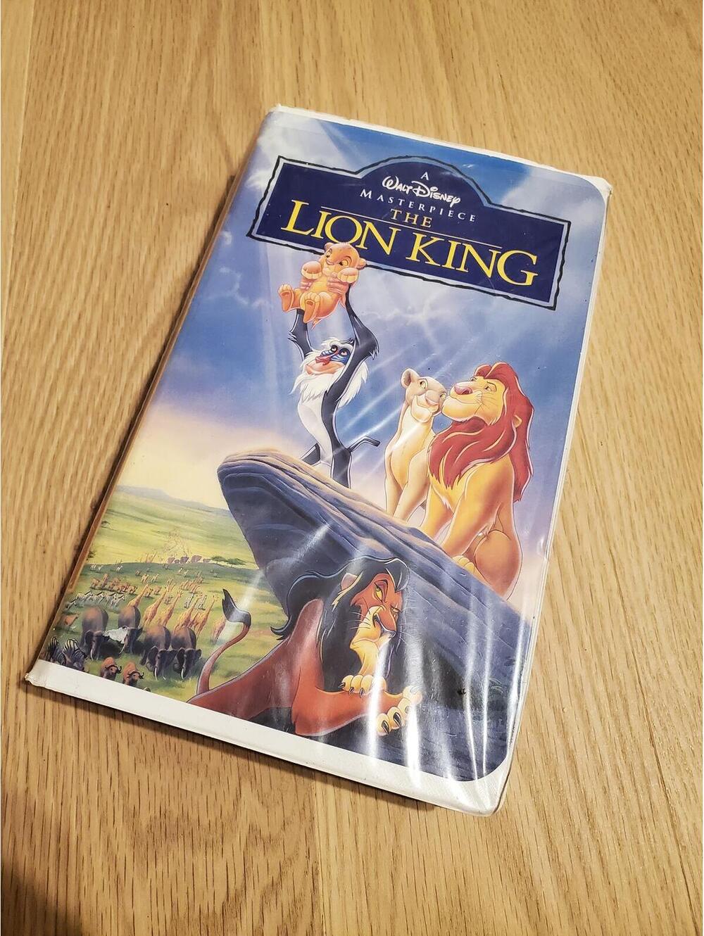 The Lion King VHS Tape